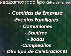 TODO TIPO DE EVENTOS