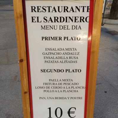 RESTAURANTE EL SARDINERO