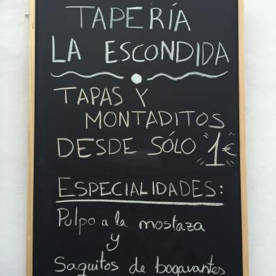 TAPERIA LA ESCONDIDA